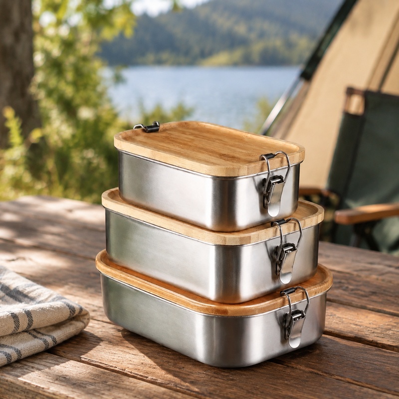 Bento Box - Lonchera Bento de Estilo Japonés con
