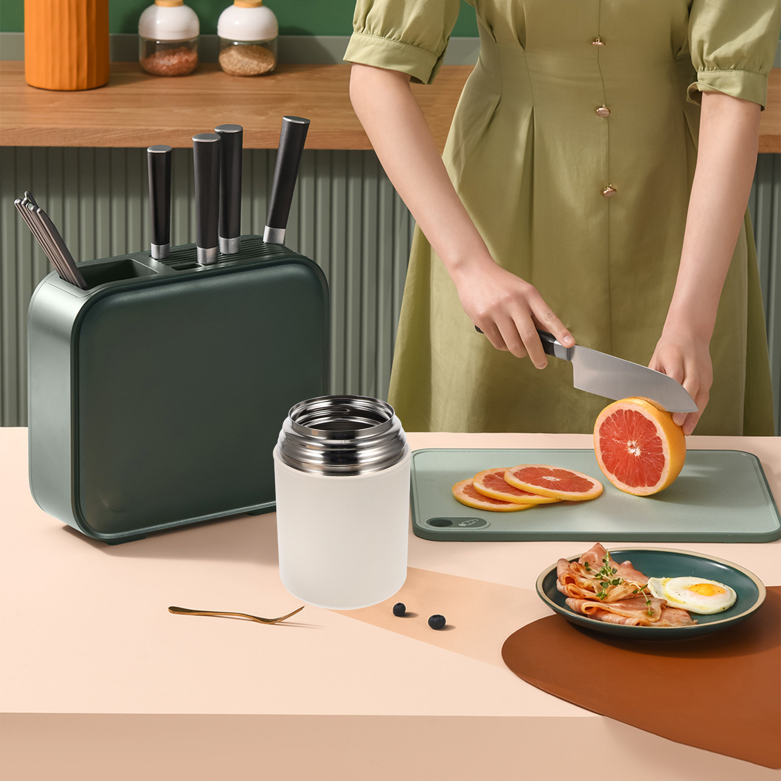 Bento Box - Recipiente para alimentos de acero inoxidable