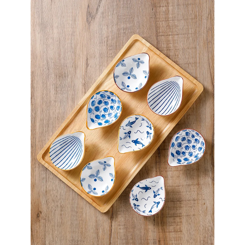 Japanese Snacks - Plato de cerámica de estilo japonés