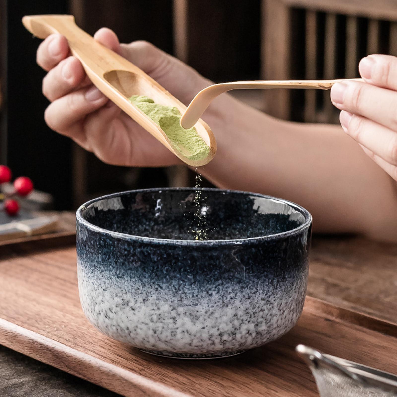 Japanese Tea - Auténtica taza redonda de cerámica de