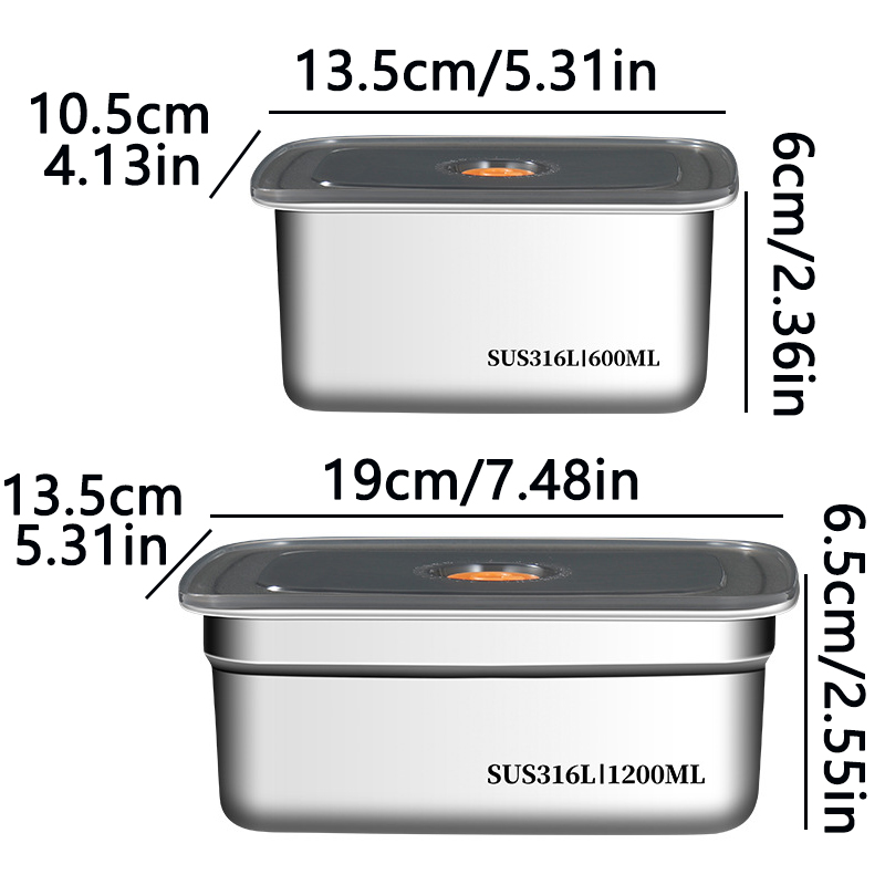 Caja de conservación de alimen - Bento Box reseña y precio