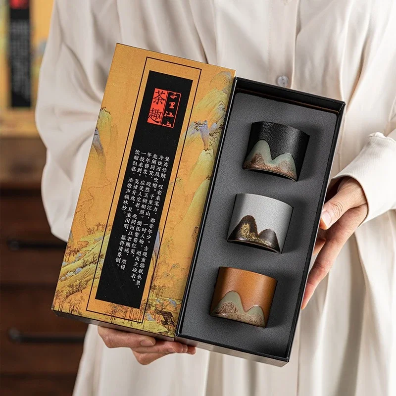 Caja de regalo, taza de té de  - Japanese Pottery reseña y precio