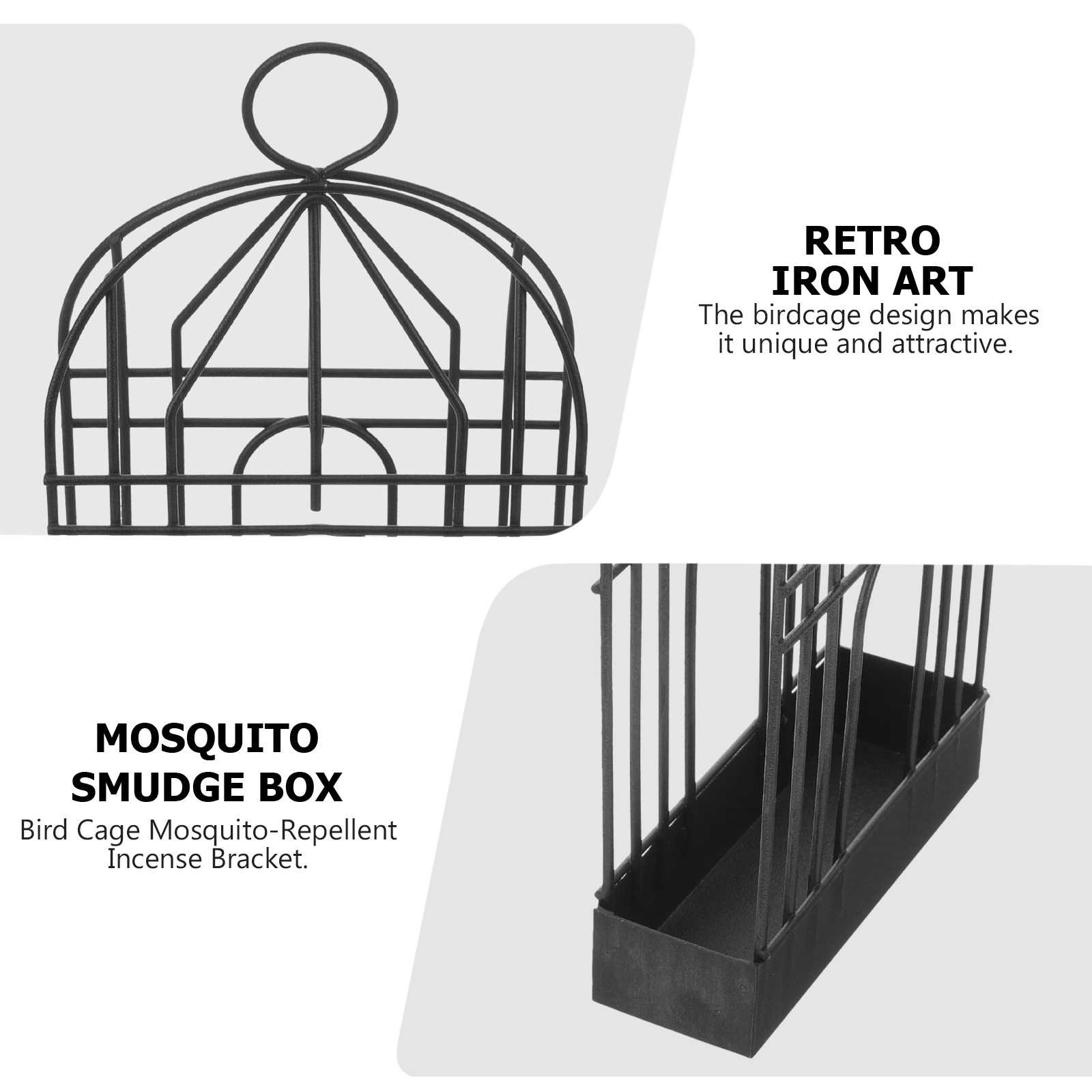 Soporte decorativo de hierro e - Incense Holder reseña y precio