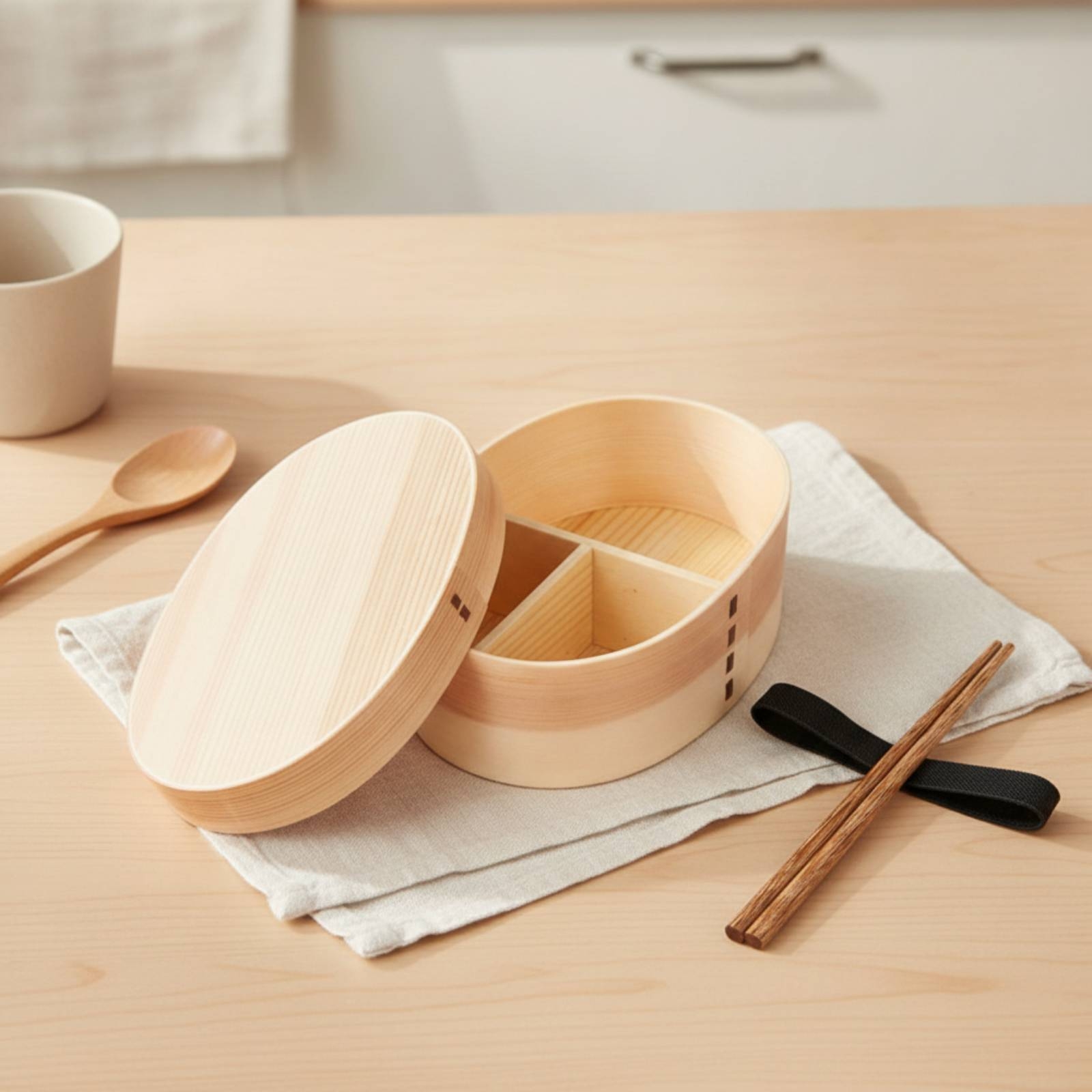 Lonchera Bento de Madera Estil - Bento Box reseña y precio