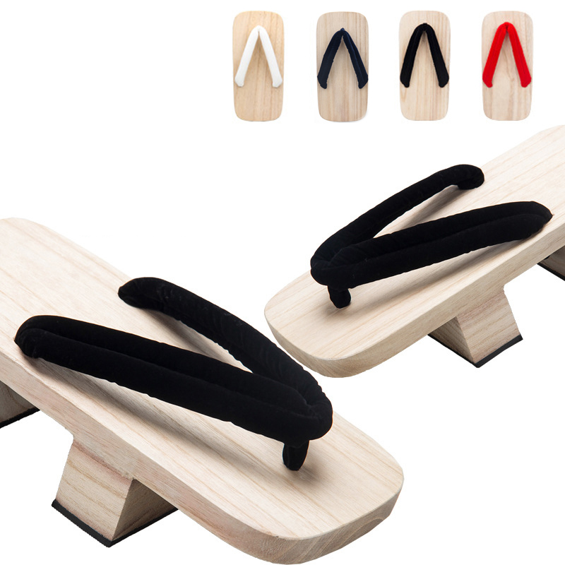 Zuecos de madera de estilo jap - Geta Wooden Sandal reseña y precio