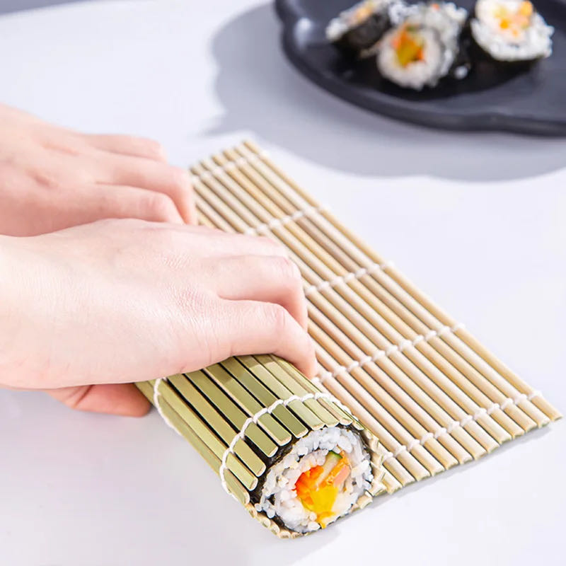 Alfombrilla enrollable de bamb - Sushi Making Kit reseña y precio