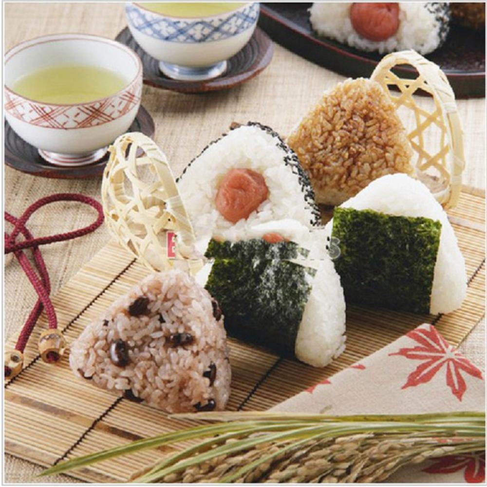 Molde de bola de arroz Onigiri - Sushi Making Kit reseña y precio