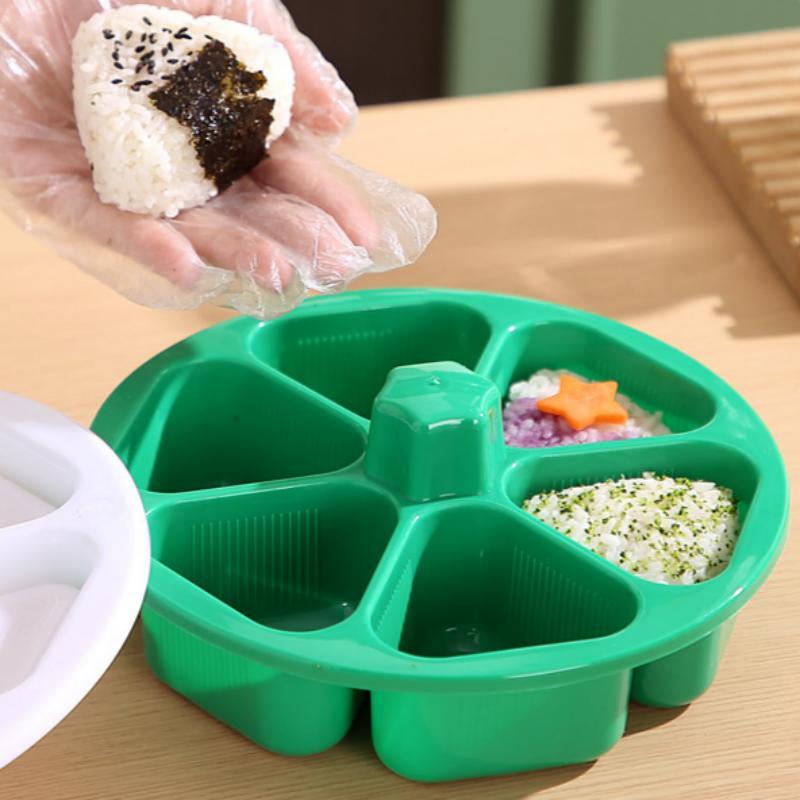 Molde para Onigiri 6 en 1, Mol - Sushi Making Kit reseña y precio