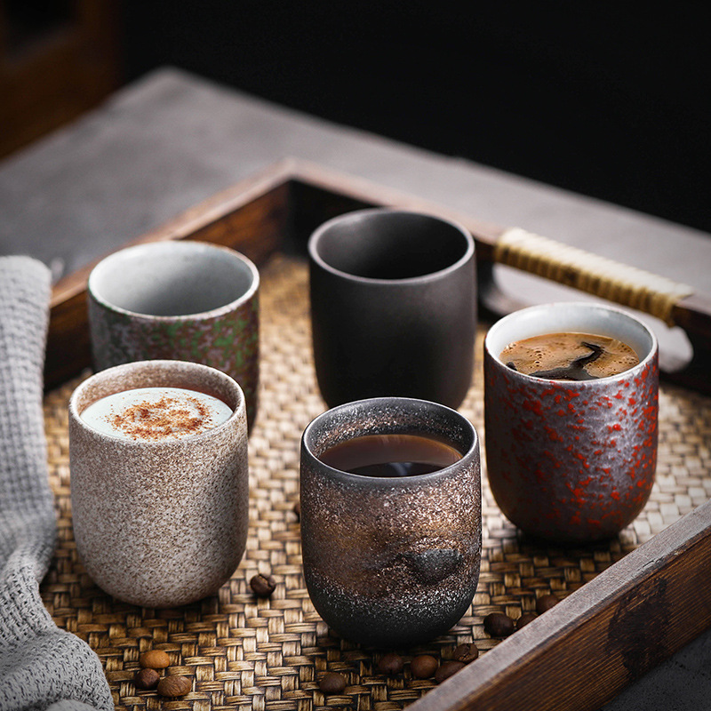 Taza de té de cerámica rústica - Japanese Pottery reseña y precio