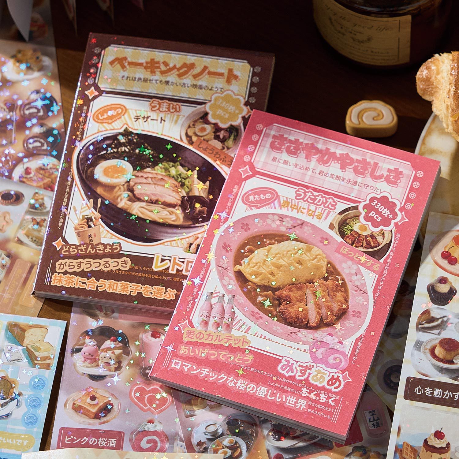 Libro de pegatinas de membrana - Japanese Snacks reseña y precio