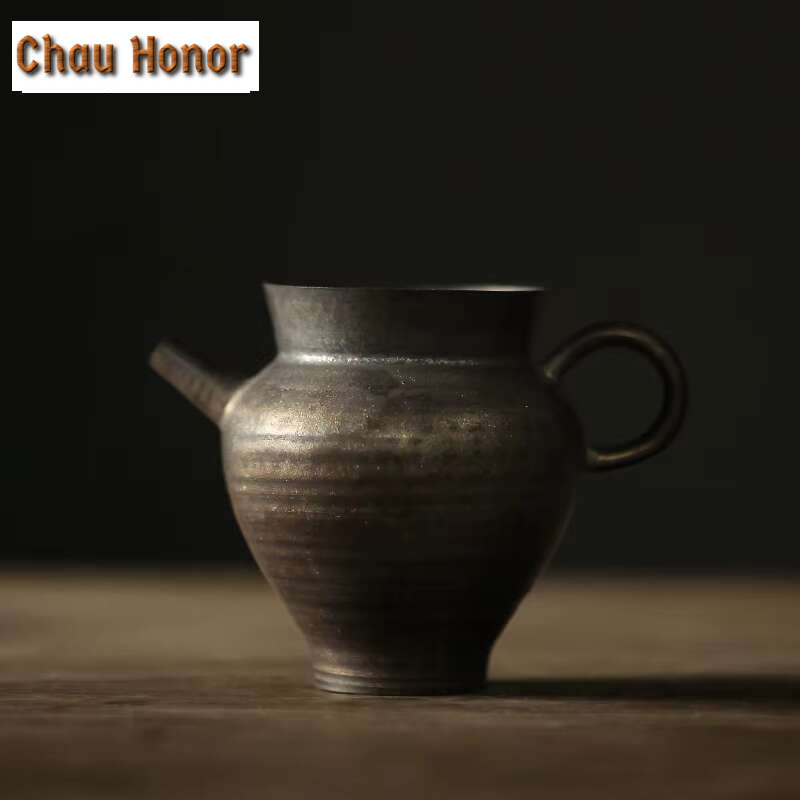 Jarra de té esmaltada de óxido - Japanese Pottery reseña y precio