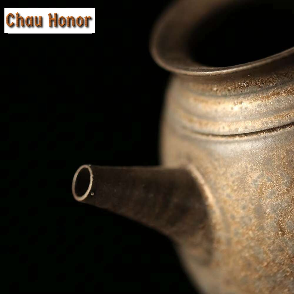 Jarra de té esmaltada de óxido - Japanese Pottery reseña y precio